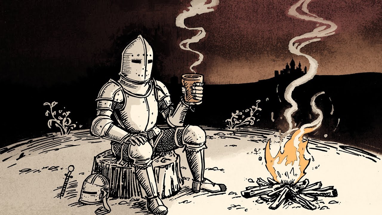 Medieval Calm Music for Focus and Rest 🕯️ Soft Night Vigil | Medieval Ambience