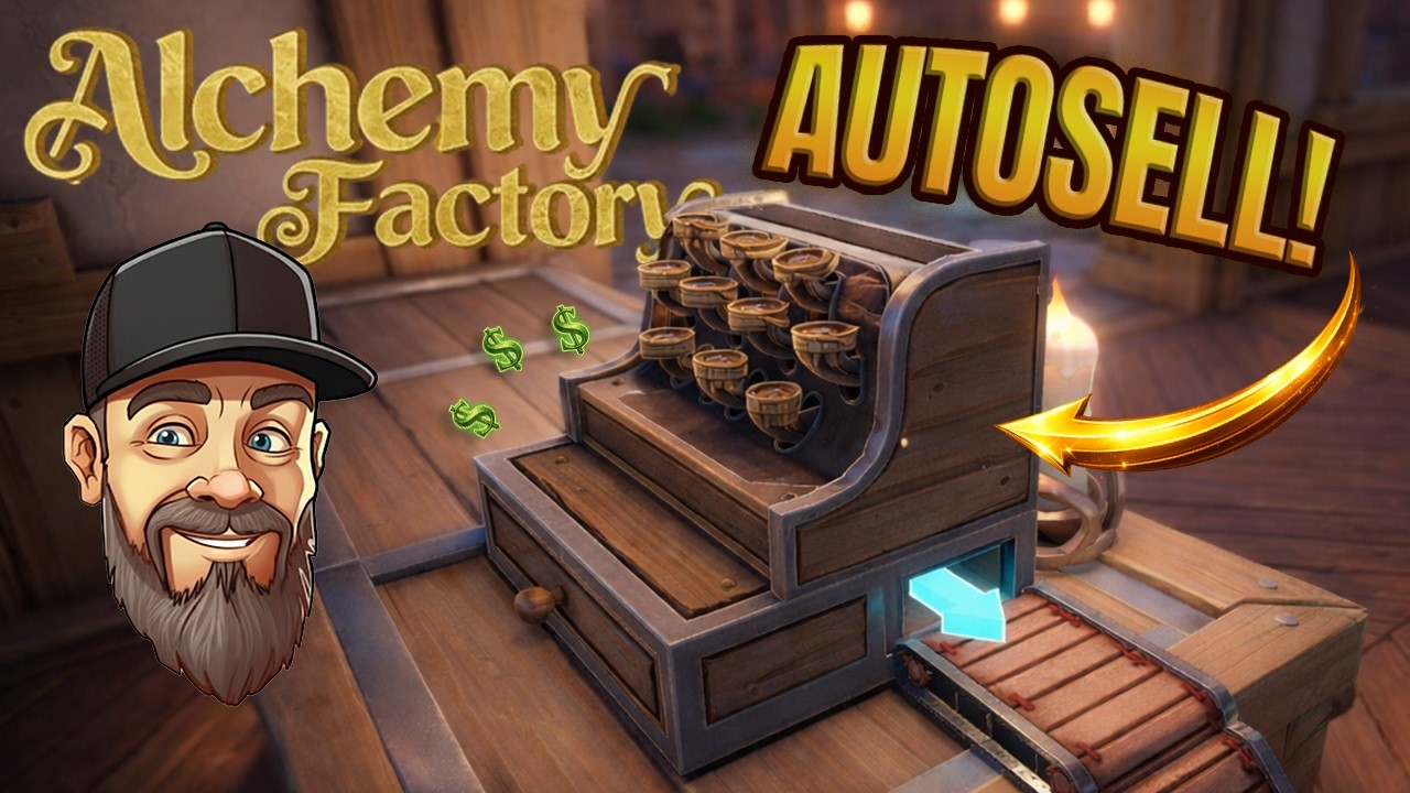 I Finally Automated The Money! 💸| Alchemy Factory Ep02