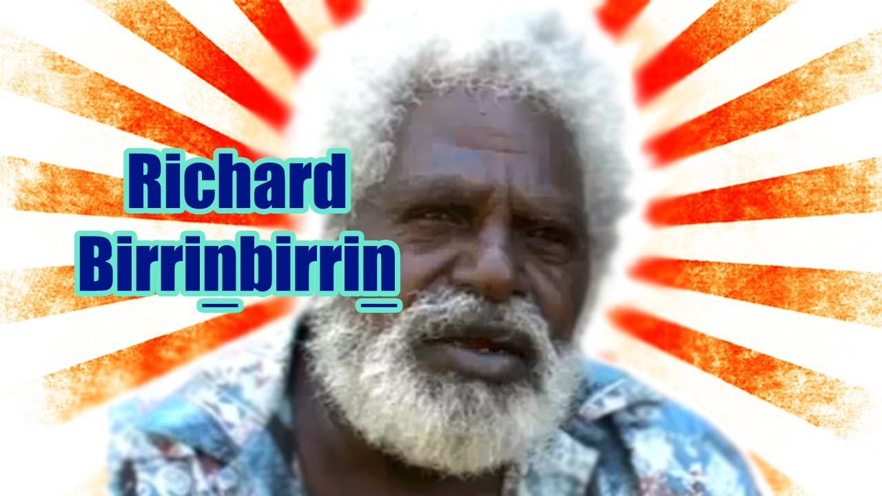 Richard Birrinbirrin talks about Djirrididi body painting | Australian Aboriginal language