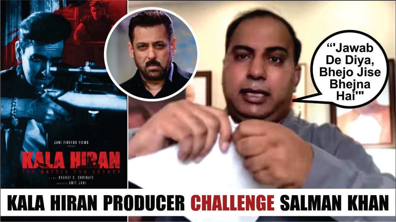 &lsquo;Kala Hiran&rsquo; Producer Amit Jani Claims Death Threats After Salman Khan Sends Legal Notice
