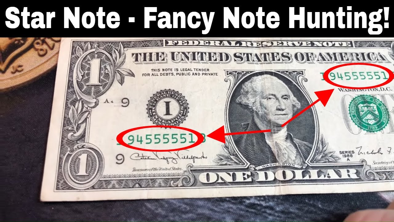 Star Note Hunting 1,000 Bills - Fancy Serial Numbers