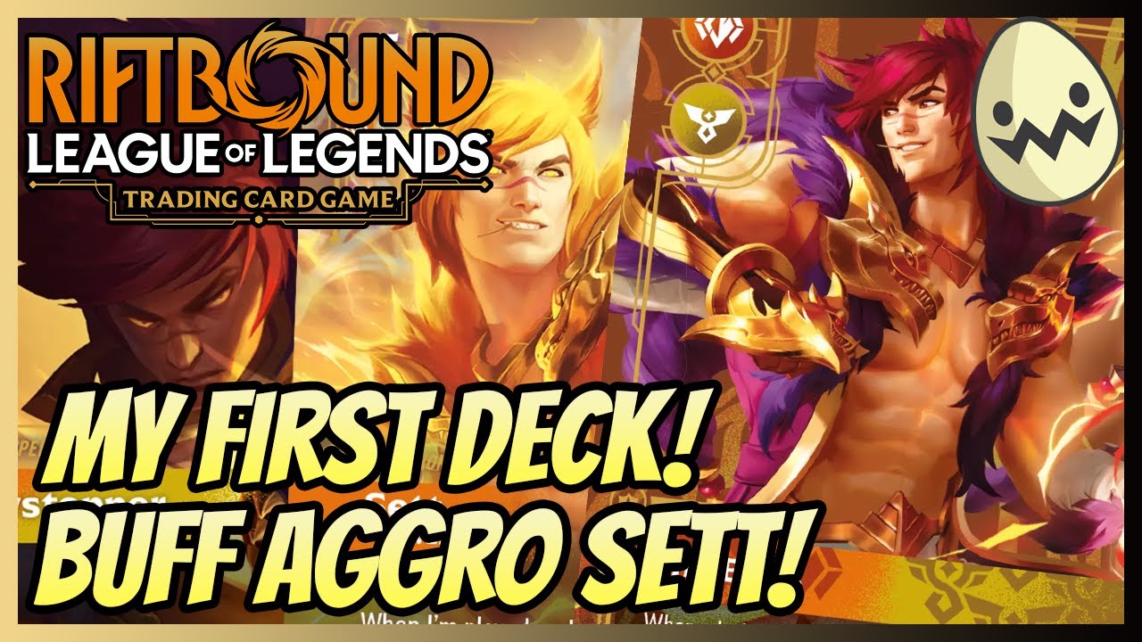 Riftbound: Усильте Агро Сетт! Мой первый список колод!