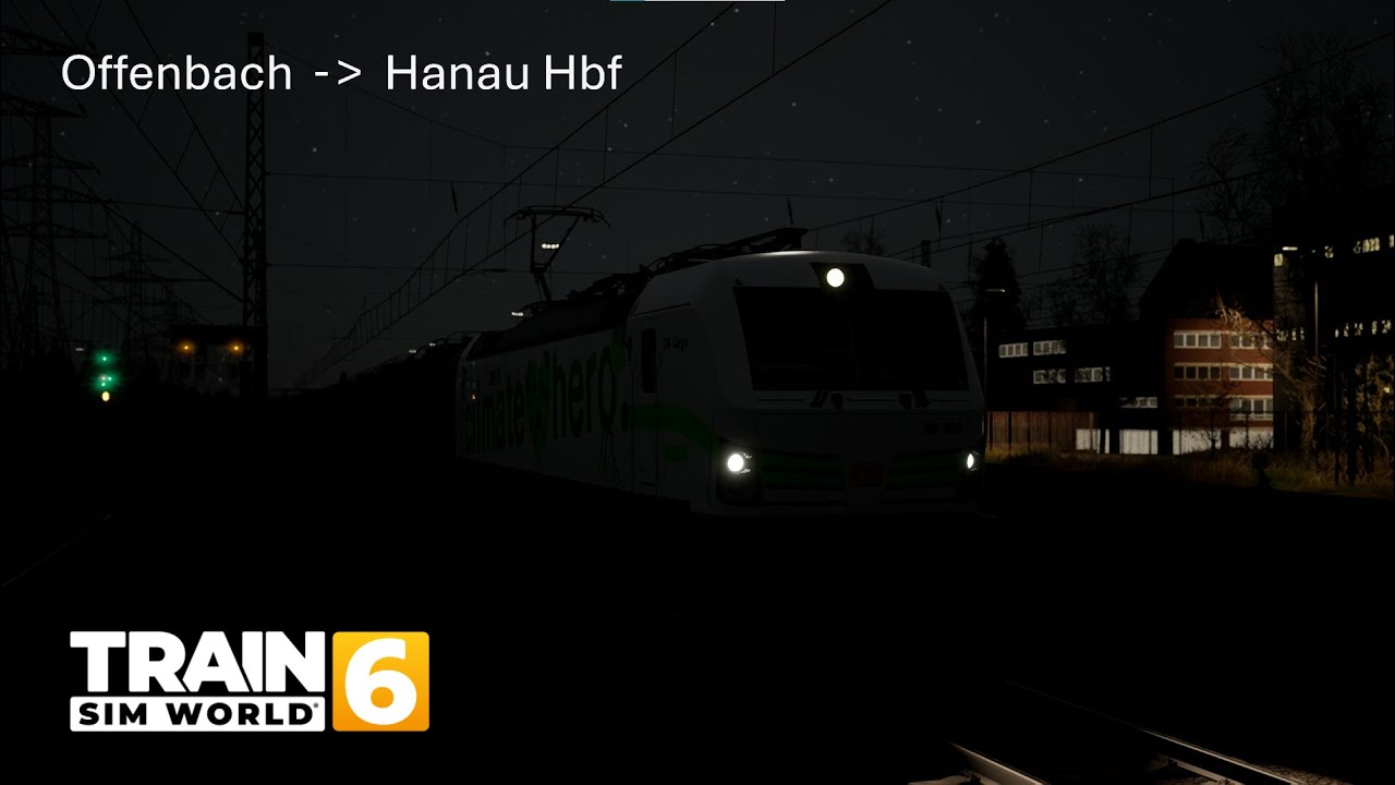 Vecton von Offenbach nach Hanau