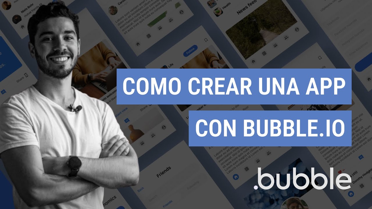 ✅ Cómo crear una App en Bubble.io - NoCode Tutorial en Español