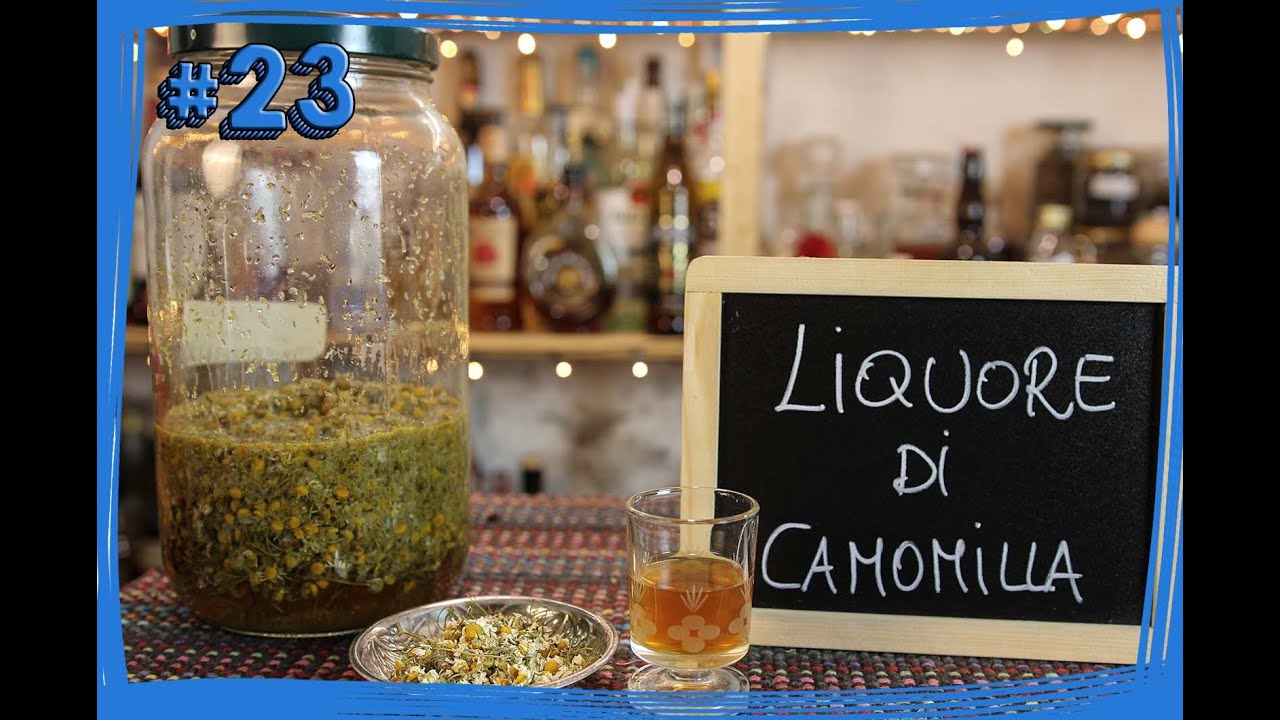 #23 Basi e Premix - Prepara a casa il LIQUORE DI CAMOMILLA selvatica - Il Giardino sotto il naso