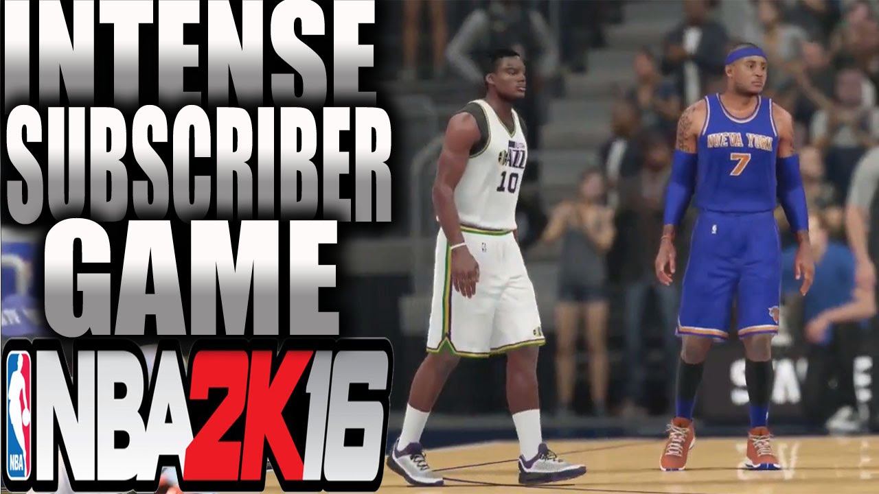 NBA 2K16 - INTENSE LOW SCORING GAME - SUBSCRIBER GAME(HOF SIM) - ONLINE RANKED MATCH