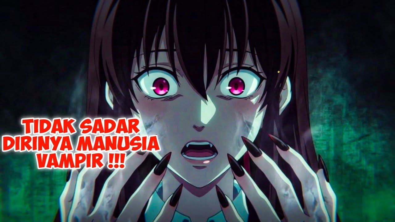 KETIKA CEWEK PEMBENCI VAMPIR JATUH CINTA DENGAN VAMPIR ‼️ALUR CERITA ANIME DARK MOON