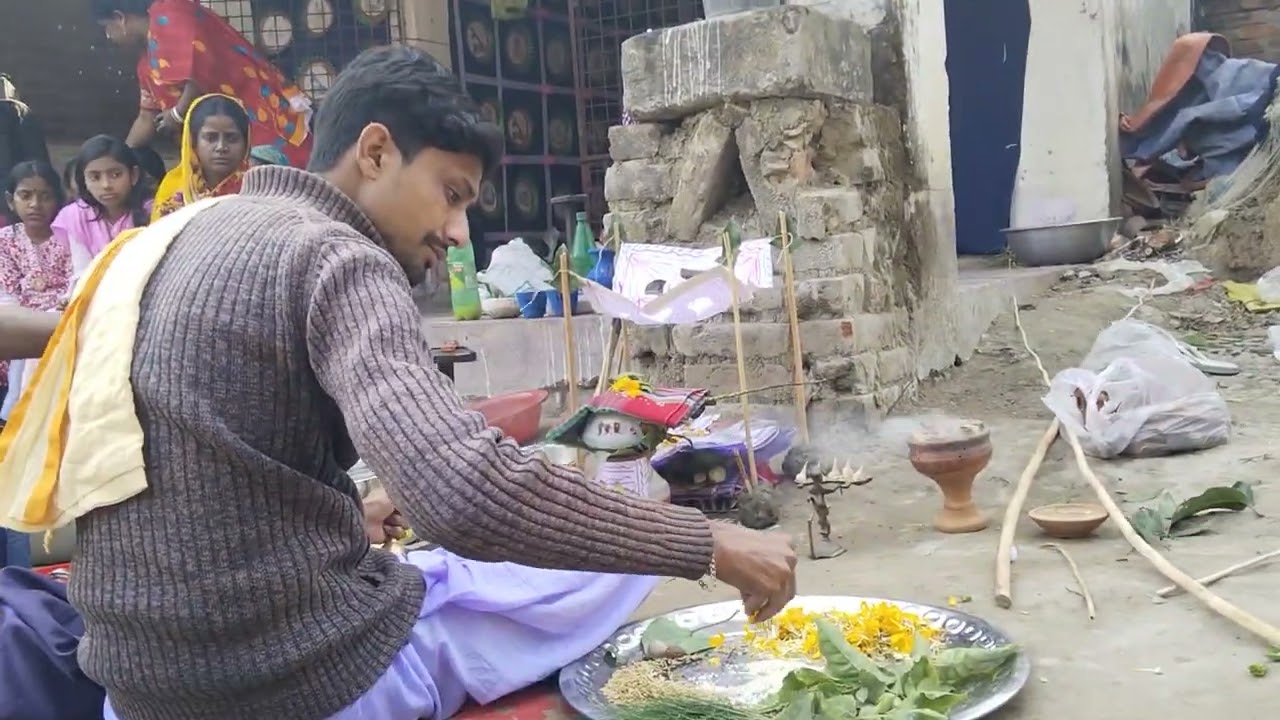 ভাইয়ের জন্য নারায়ণ পুজা