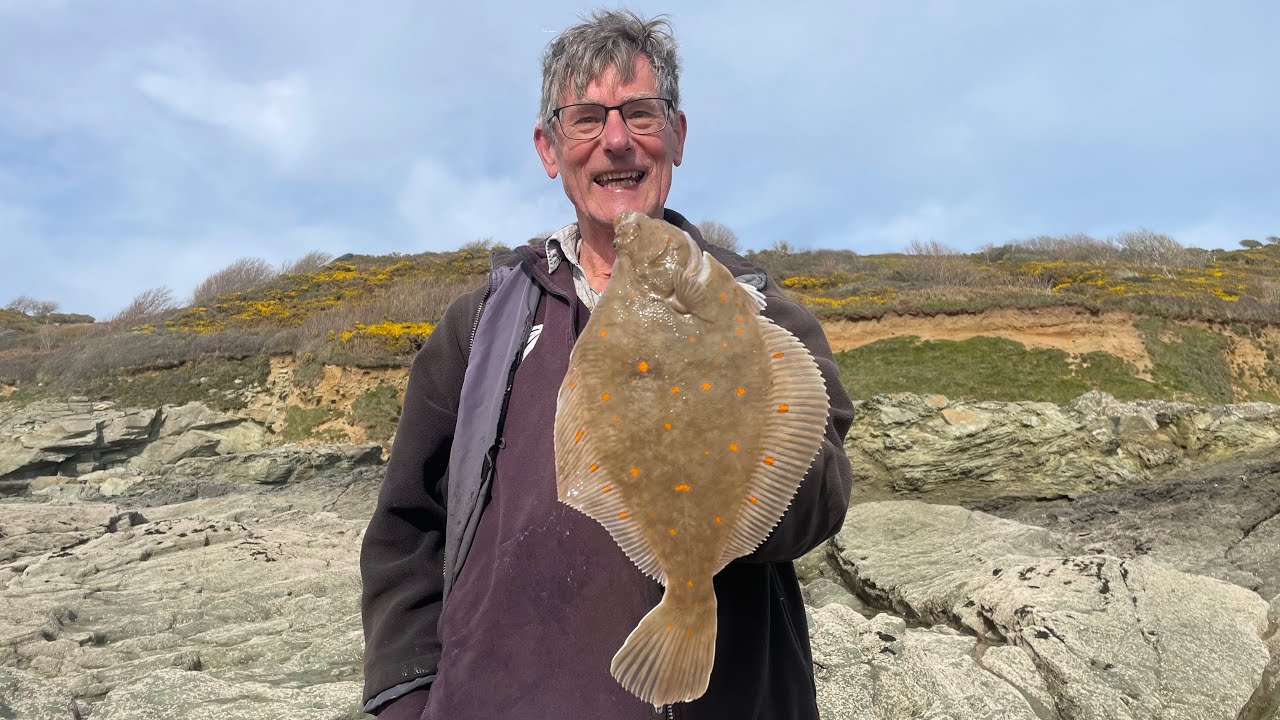 Fishing Salcombe Estuary Target Achieved! Plus Many More Fish Sea Fishing UK Shore Plaice And Wrasse