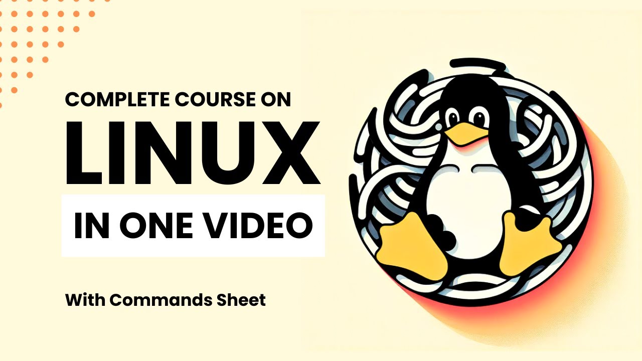 Linux & Its Commands in One Video in 20 mins: Course for Developers & DevOps | Unix, Ubuntu & CMD