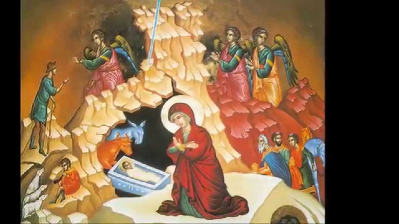 ΥΜΝΟΙ ΧΡΙΣΤΟΥΓΕΝΝΩΝ: Δεῦτε ἴδωμεν πιστοί..., Τί θαυμάζεις Μαριάμ;..., Ὁ ἀχώρητος παντί...