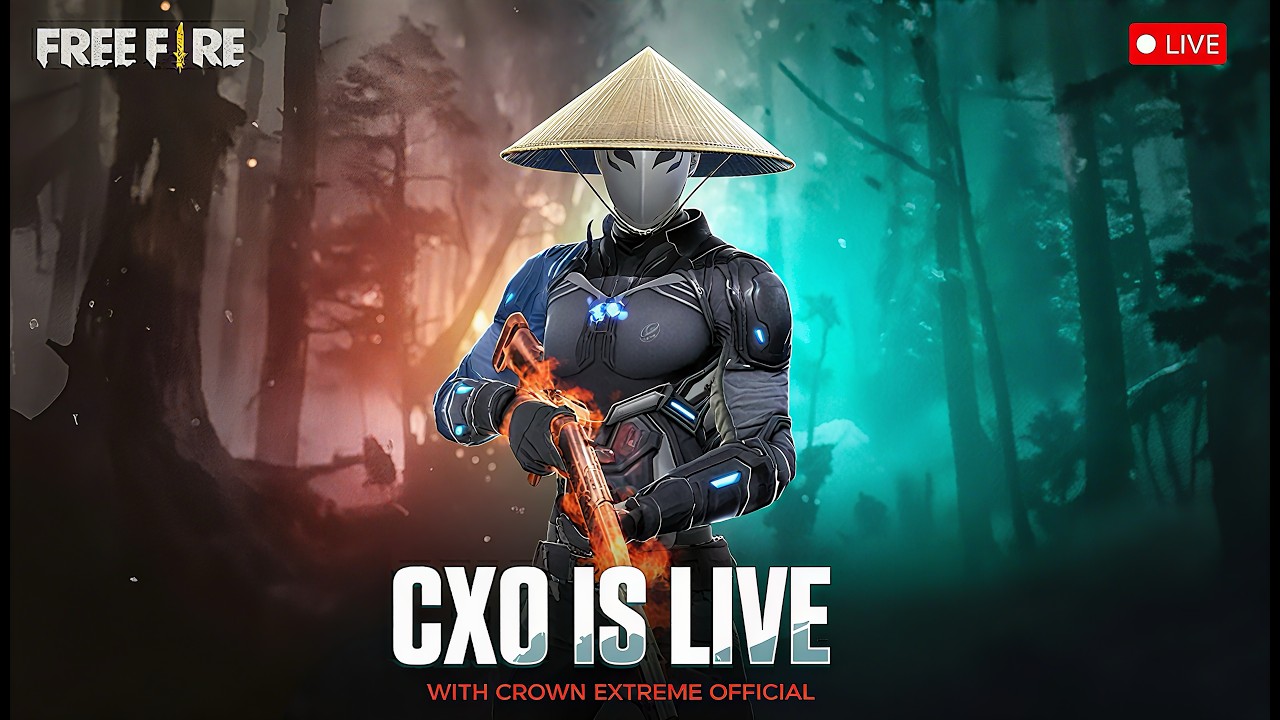 🔴Free Fire Live | CXO Live