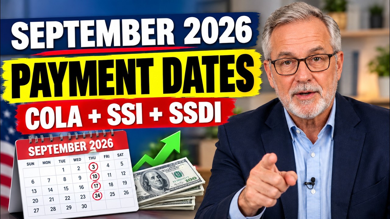 Social Security September 2026 Payment Schedule + COLA Increase Date, New Proposals, SSI & SSDI