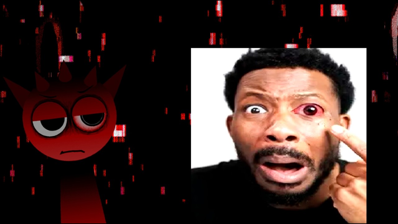It is PINK EYE TIME | sprunki pink eye treatment (This is Actually Scary)