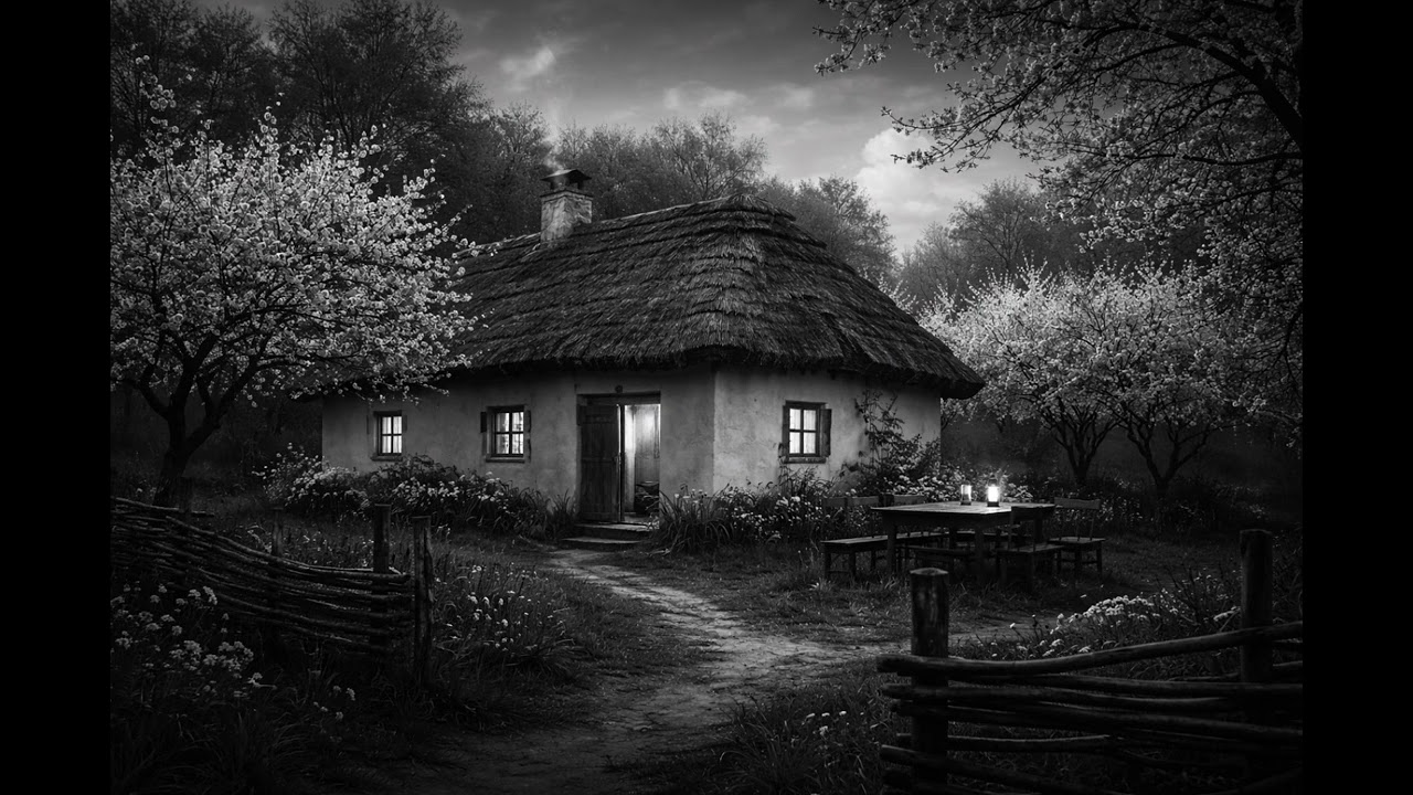 Садок вишневий коло хати. Т. Шевченко