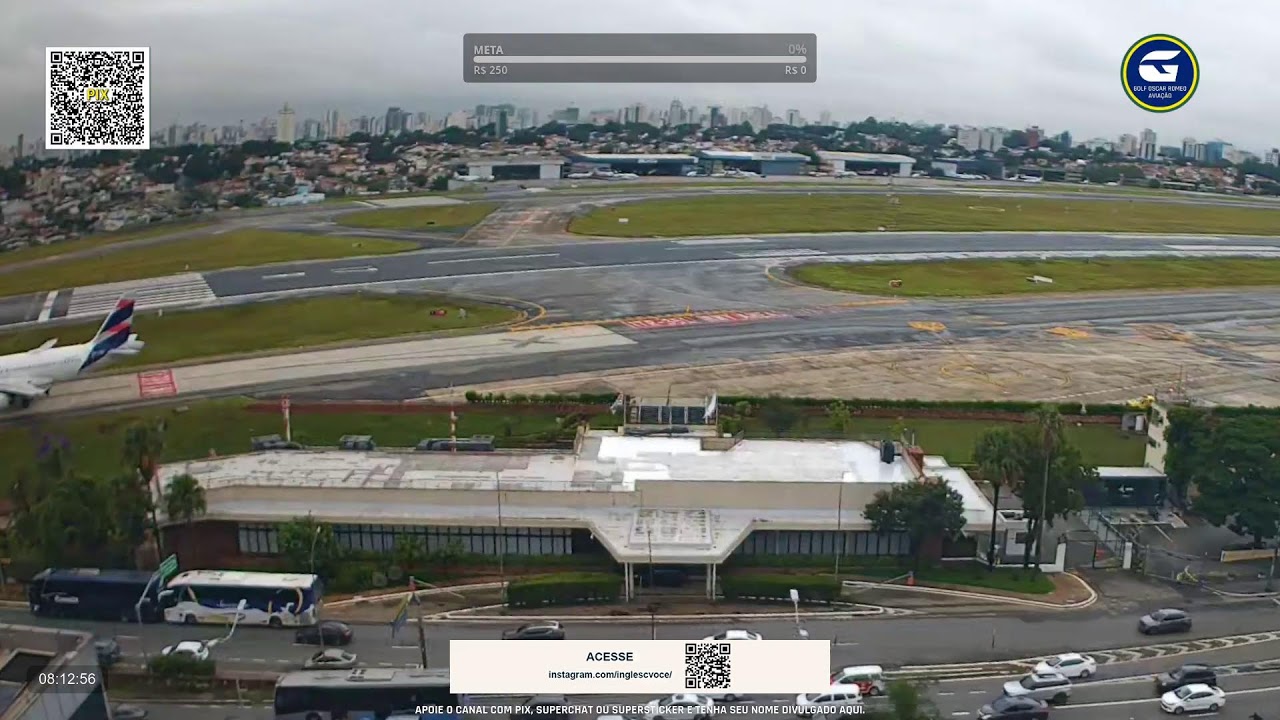 SBSP LIVE #5 - Aeroporto de São Paulo AO VIVO - CGH Airport - 12/03 Noite