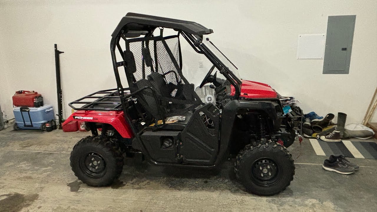 Is a Honda Pioneer 500 Side by Side Big Enough?  Trail  Riding in Alaska!