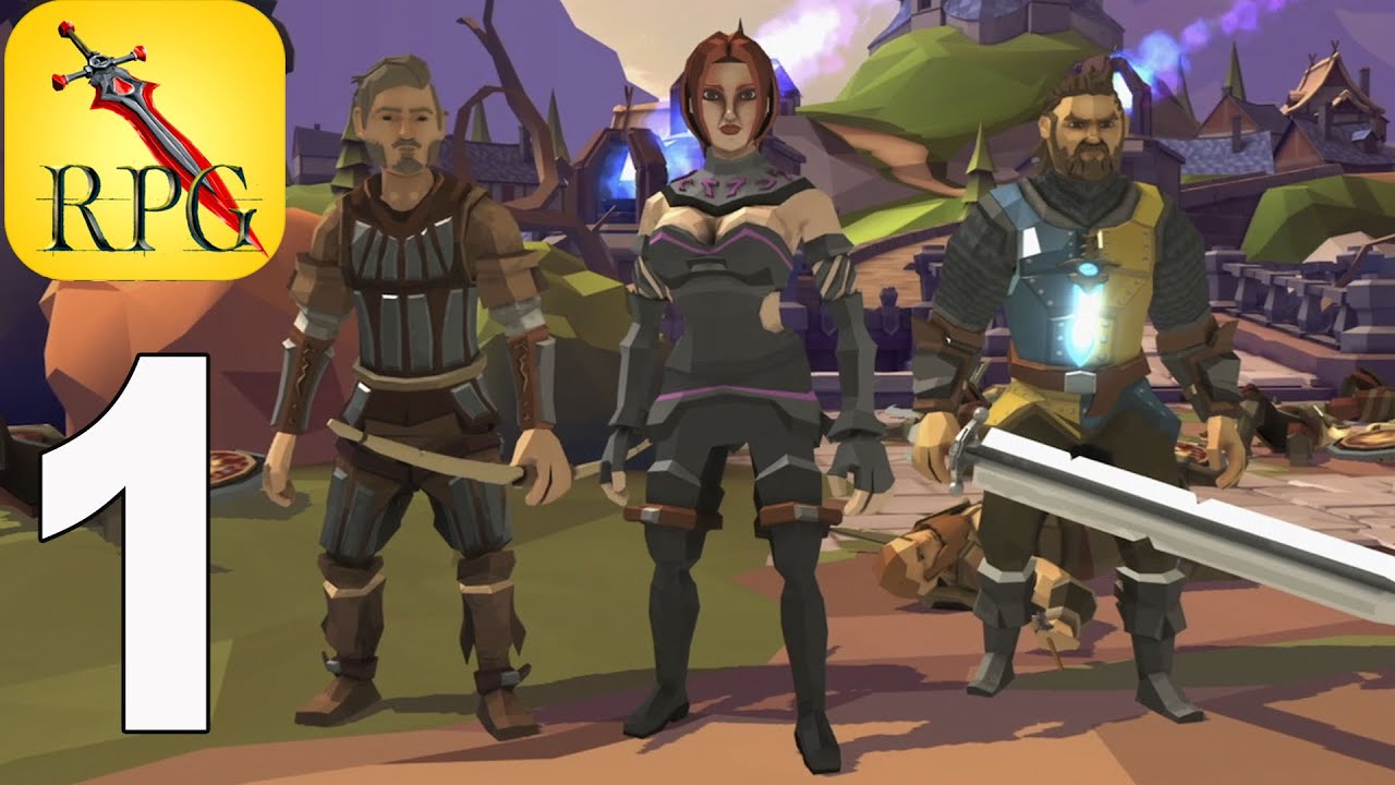 Polygon Fantasy: Action RPG - Gameplay Walkthrough part 1(iOS,Android)