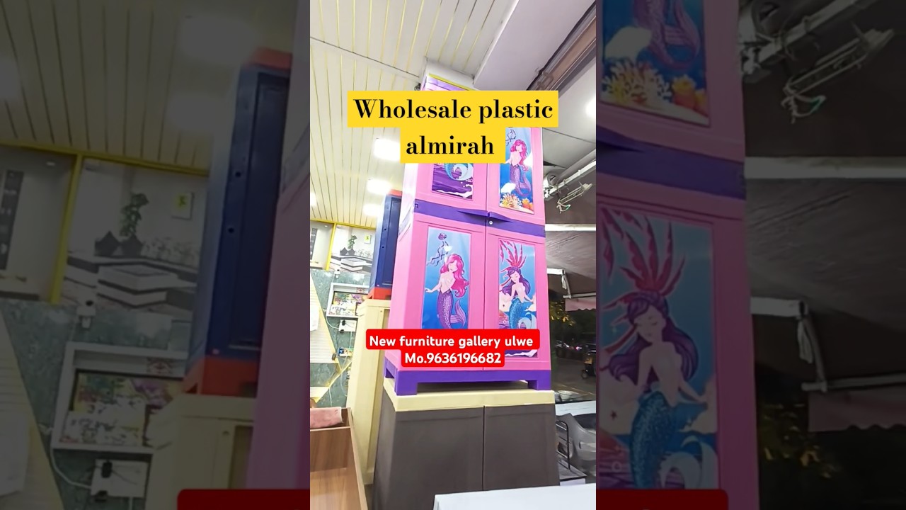 plastic almirah! wholesale furniture market Mumbai!#ulwe #nilkamal #furniture