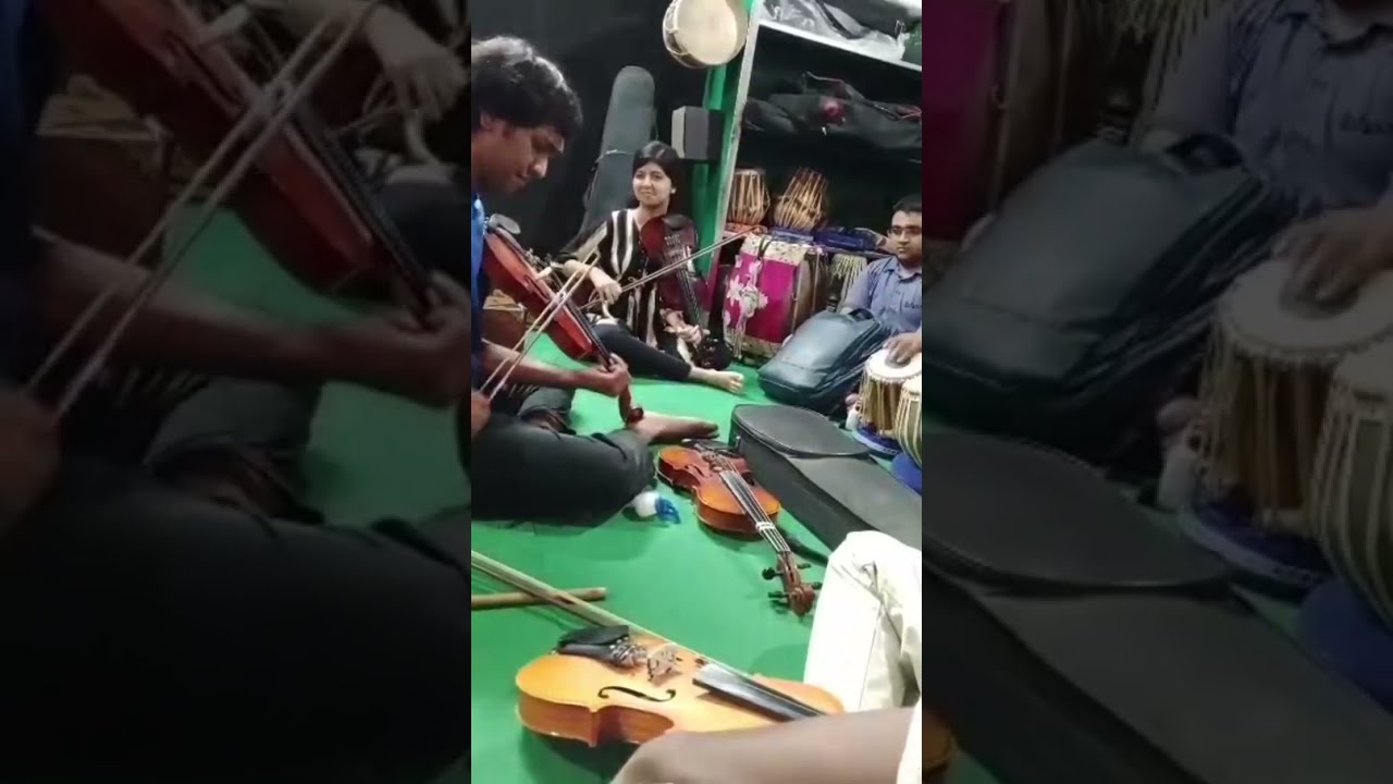 রাগ মেঘ বেহালা || Raag Megh Violin