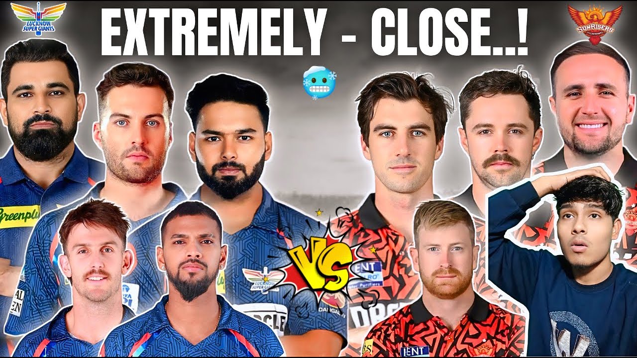 IPL 2026 : LSG vs SRH Playing 11 Comparison🔥- Who wins Battle ? Who is Strongest ?🤔
