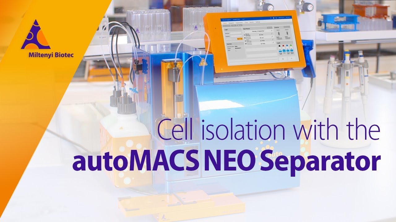 Cell isolation with the autoMACS NEO Separator