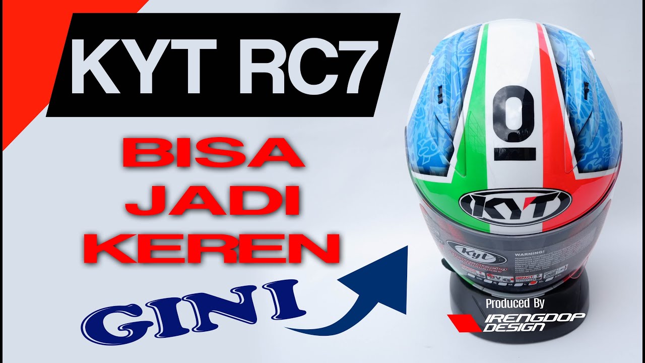 REPAINT KYT RC 7 MOTIF KELASSS