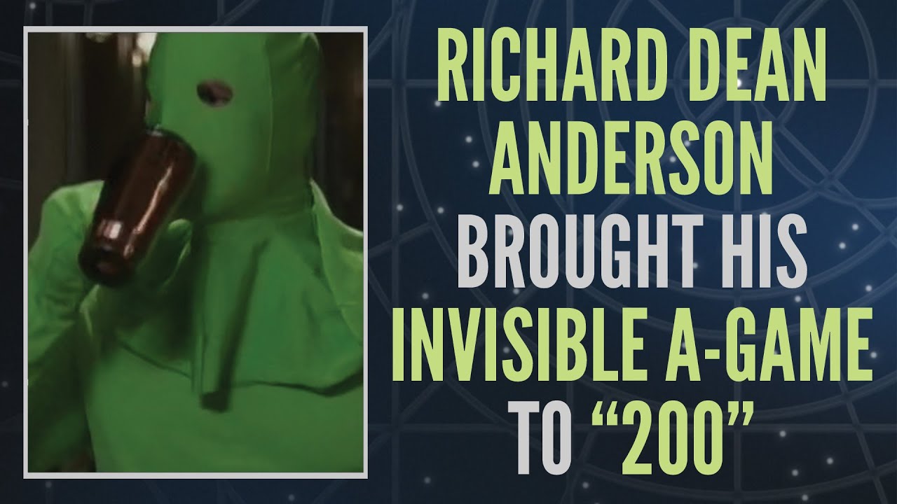 Richard Dean Anderson Showed Up for Invisible Scenes in 