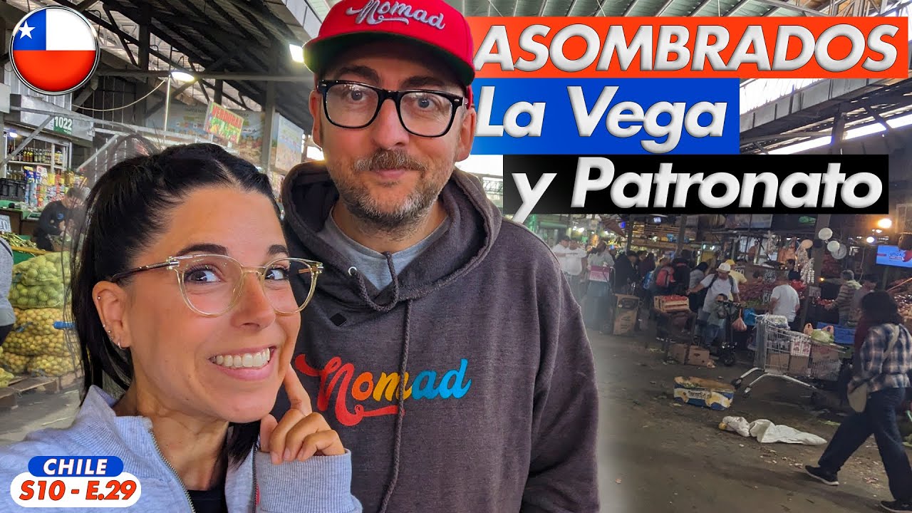 😲Esto venden en el MEJOR MERCADO de SANTIAGO de CHILE 🇨🇱 Recorremos LA VEGA y PATRONATO