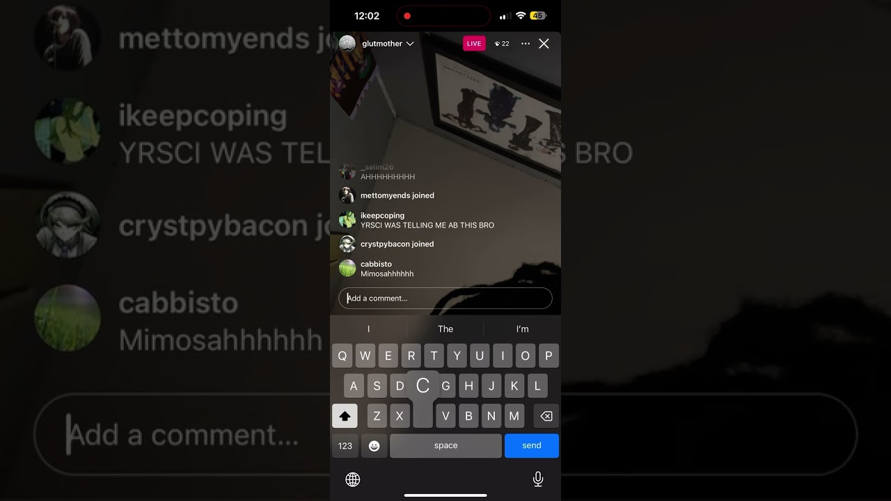 Mimosa snippet 🤤🤤🤤 (lostrushi/lucybedroque live 5/2/24)