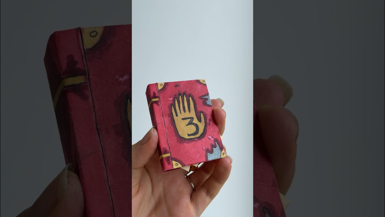 Гравити Фолз,дневник 3 ручной работы✨ #handmade #гравитифолз #craft #diy #gravityfalls #diary #draw