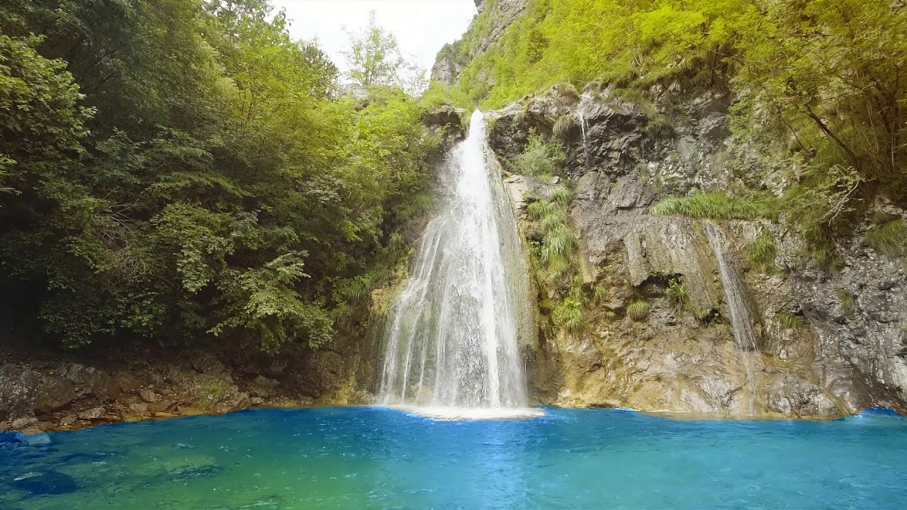 Majestic Mountain Falls | 10 Hours of Nature’s White Noise for Insomnia & Meditation
