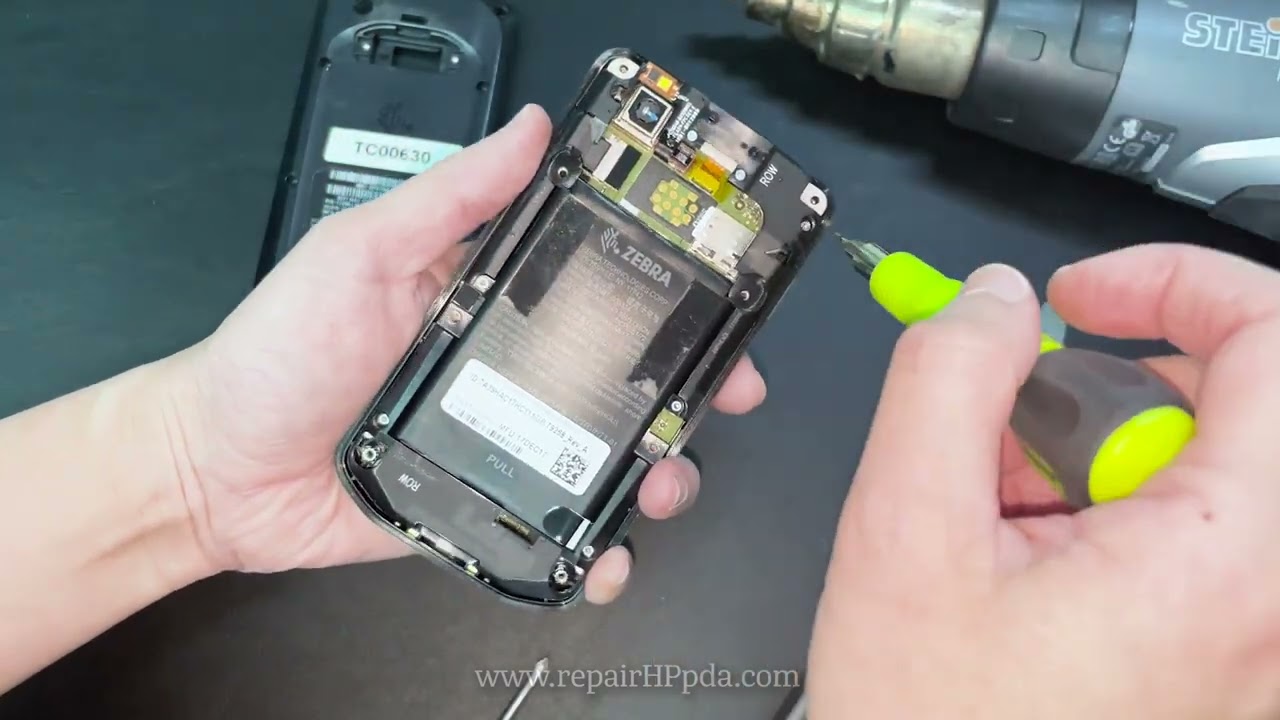 How To Disassembly Repair Manual for Zebra TC25, Zebra TC20 series