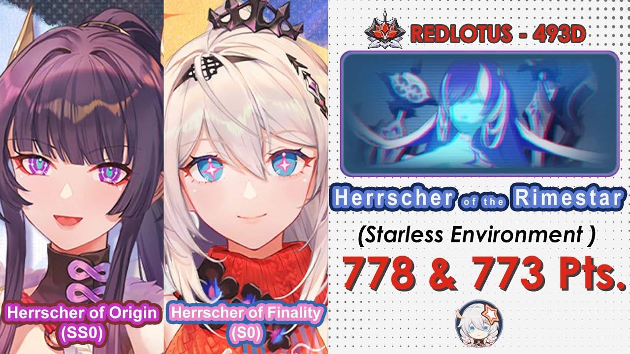 Honkai Impact 3rd:Ex Abyss RedLotus (493D) Ver 7.8 | HoRimestar (Starless) | HoO(SS0) & HoFi(S0)