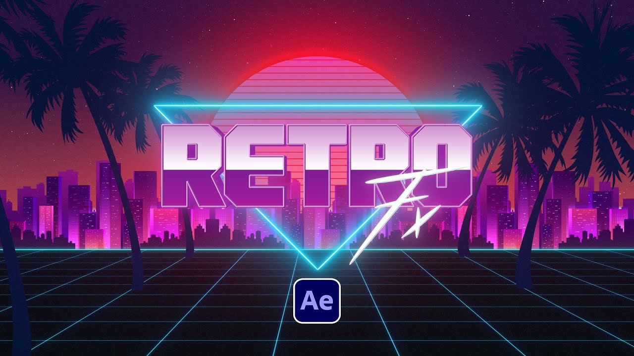 5 техник создания ретро-миров в After Effects с помощью анимационной графики