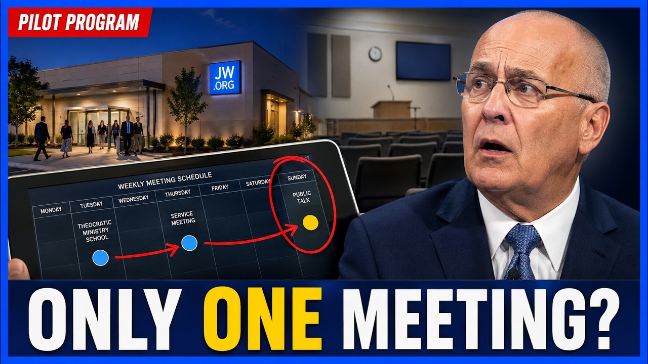 Are Jehovah&rsquo;s Witnesses About to Have Only ONE Meeting a Week?