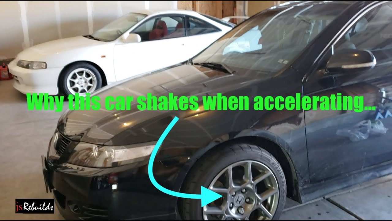 Почему Acura TSX трясется при разгоне...