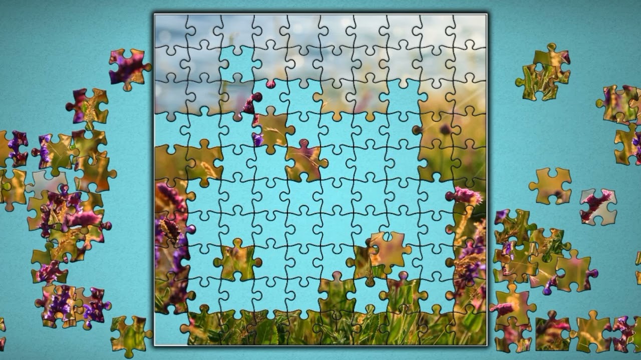 Beautiful Wild Flowers💐💐 jigsaw puzzle🧩🧩 \\ @funpuzzle1122 