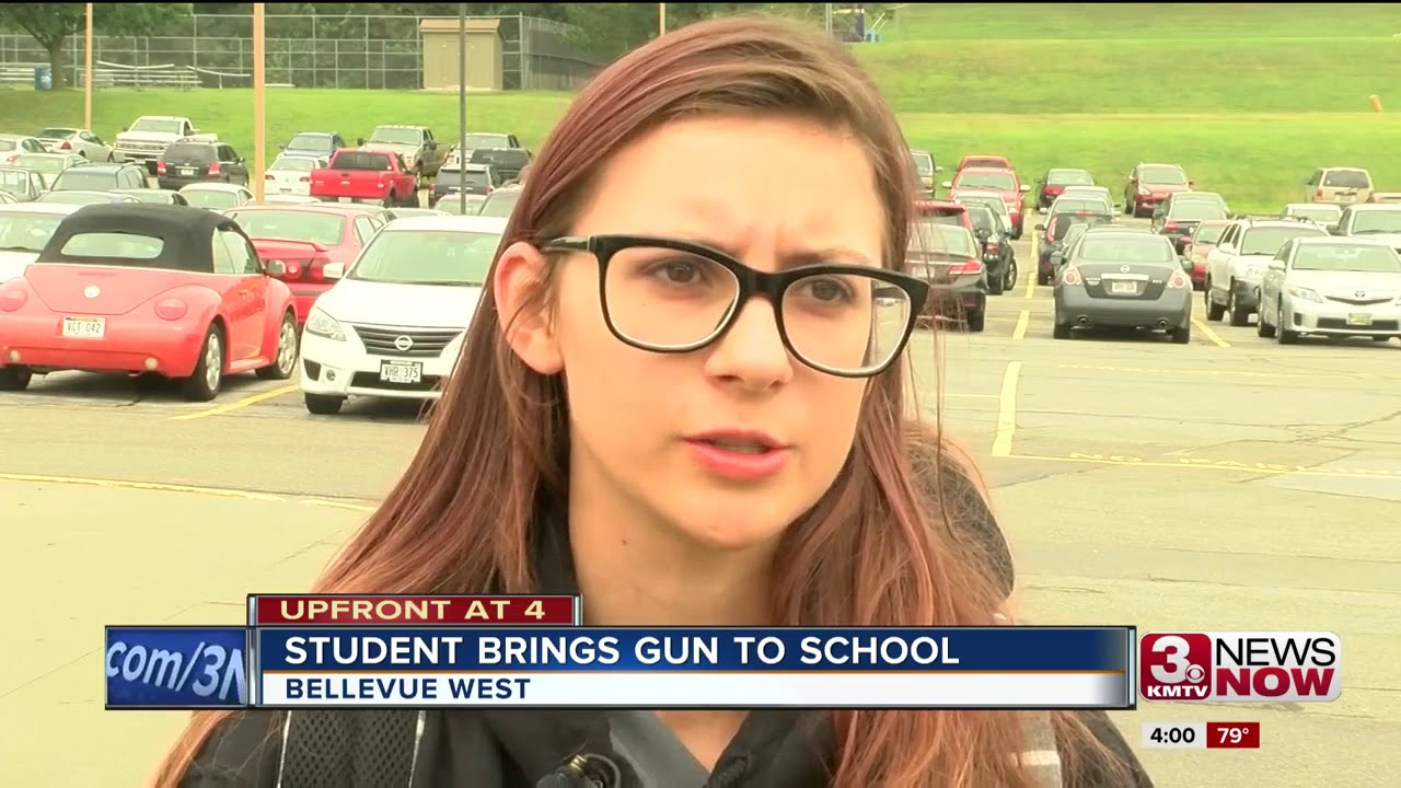 Bellevue West student arrested for gun possession