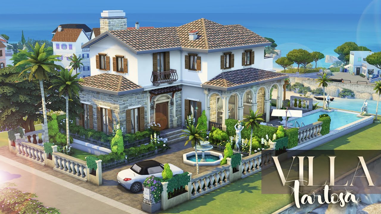 VILLA TARTOSA || The Sims 4: My Wedding Stories Speed Build