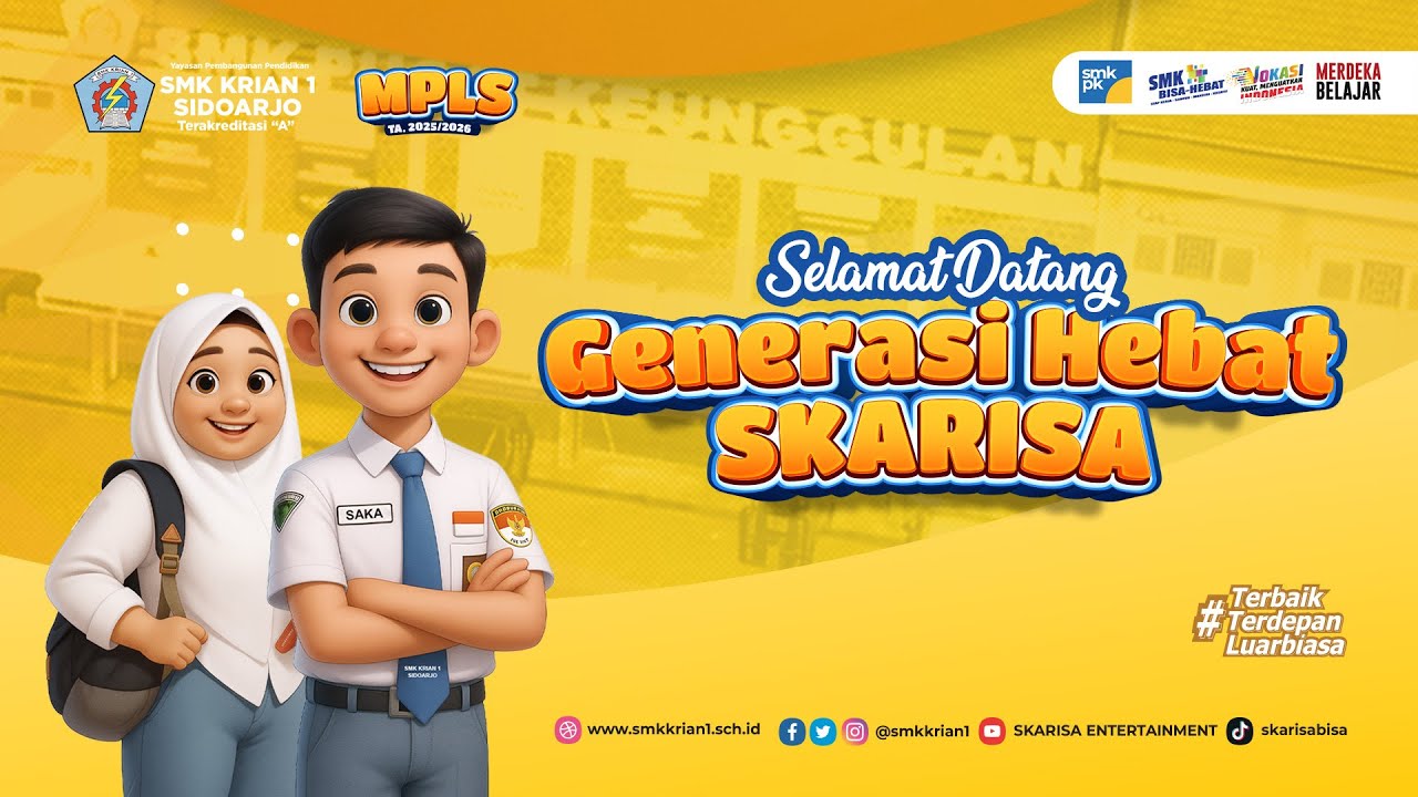 🔴 🎥 LIVE OPENING CEREMONY MPLS 2025 | SMK KRIAN 1 SIDOARJO