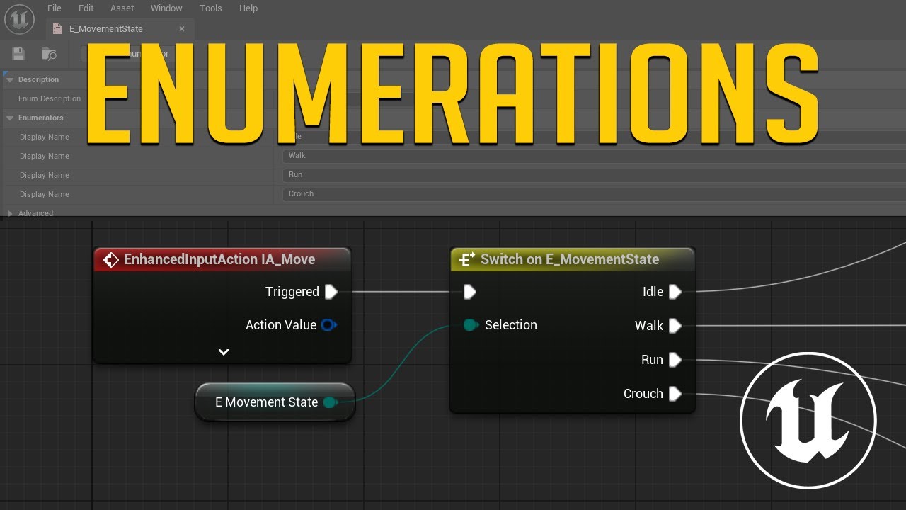 Enums In Unreal Engine (Enumerations) | UE5 Tutorial