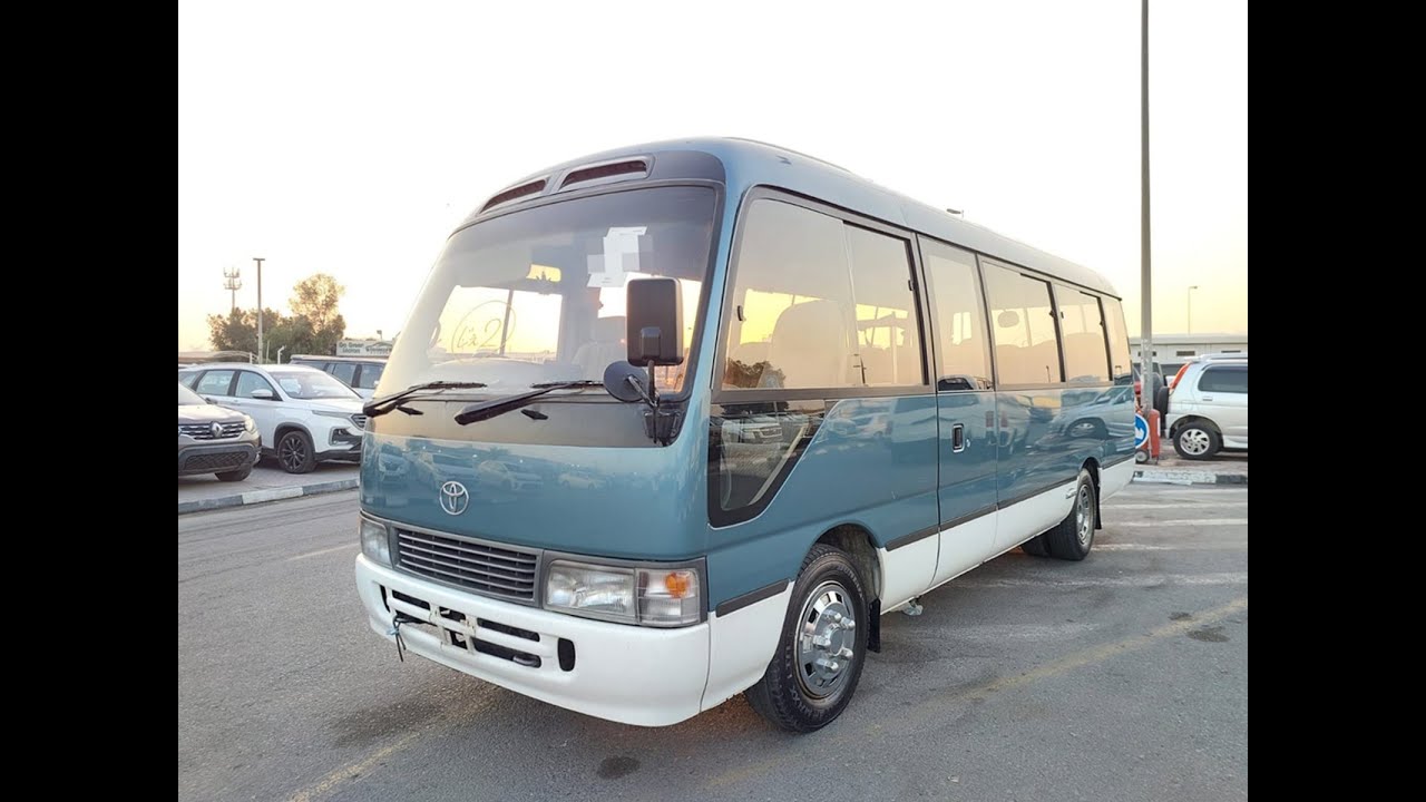 1997 TOYOTA COASTER BUS RIGHT HAND DRIVE