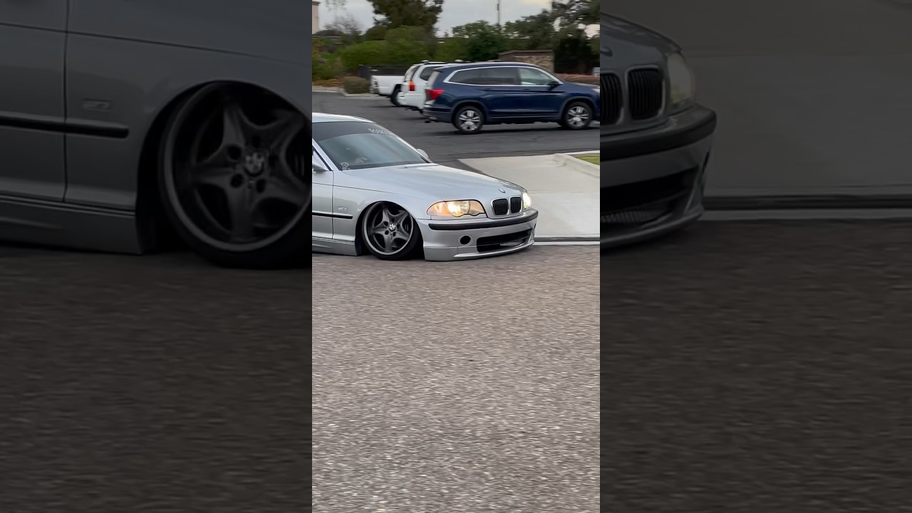 Lowest E46 in the states🫣 #bmw #static #stance #car