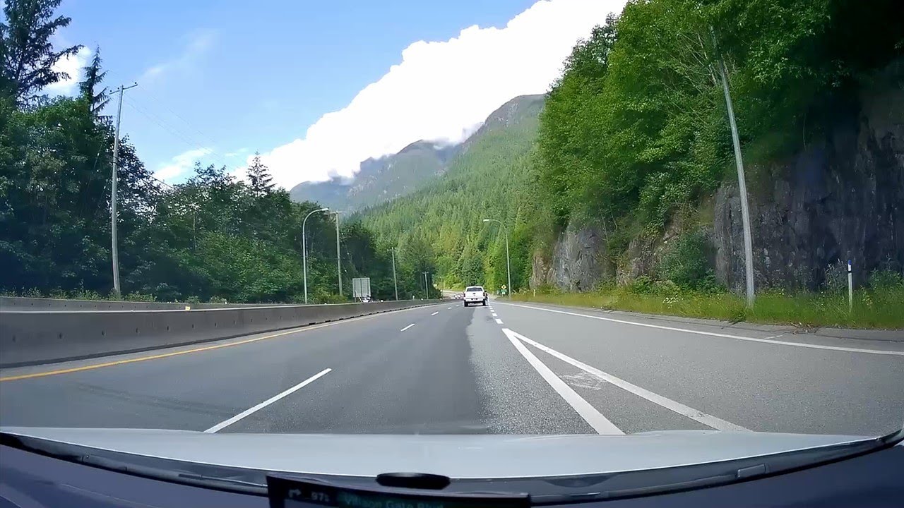 Sea to Sky Highway - The drive from Vancouver to Whistler (FHD 60fps)