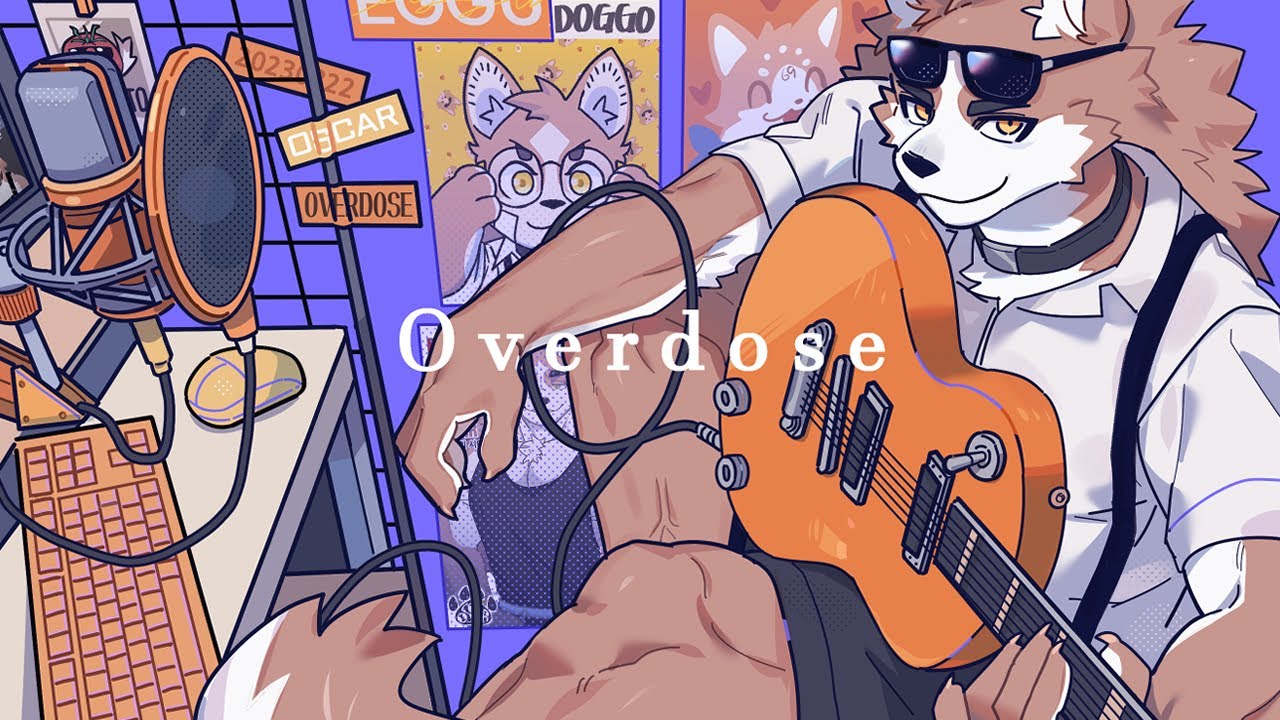 Overdose cover by 🐺 오스카 🐺 [Vtuber/furry]