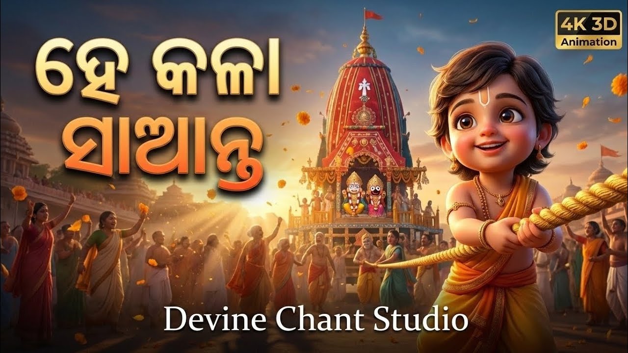 ହେ କାଳା ସାଆନ୍ତ / Hey Kala Saanta / Kala Thakura / Jay Shree Jagannath / Odia New 3D Animation Video 