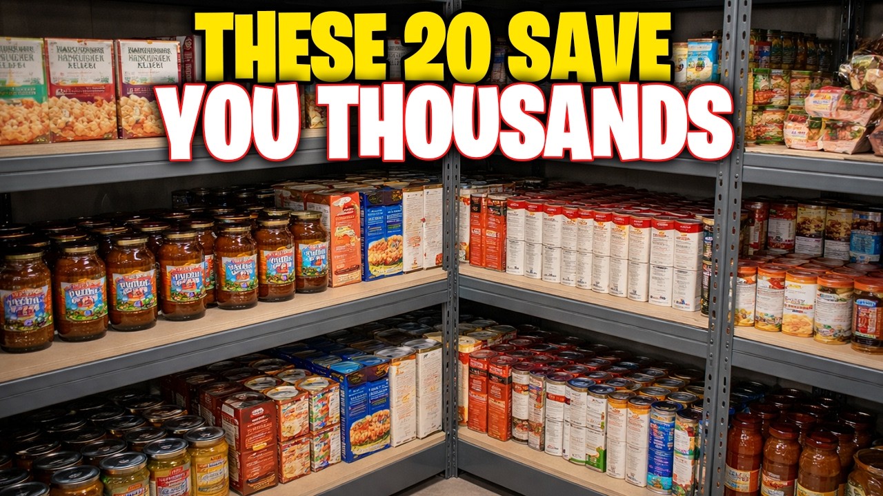 20 Groceries Smart Families Buy Every Month (You’re Wasting Money on the Rest)