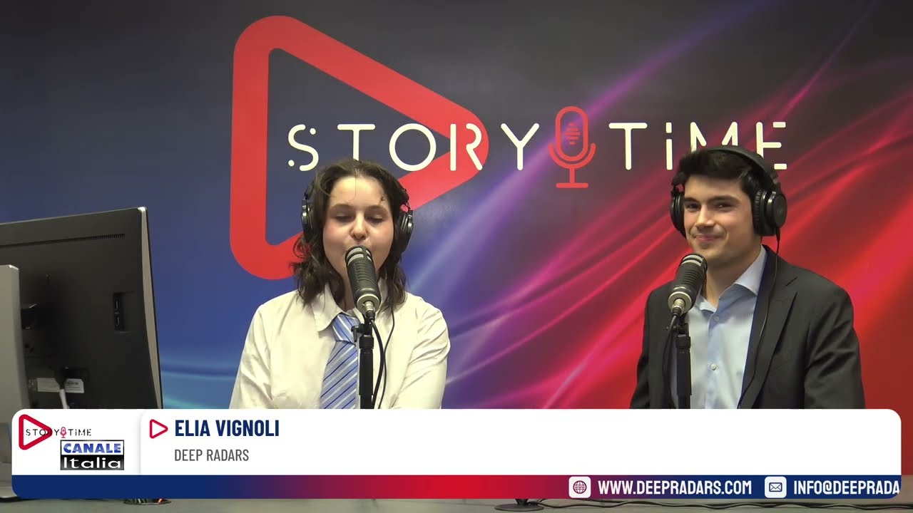 Elia Vignoli, CEO @DeepRadars - Intervista Story-Time 16-01-2026