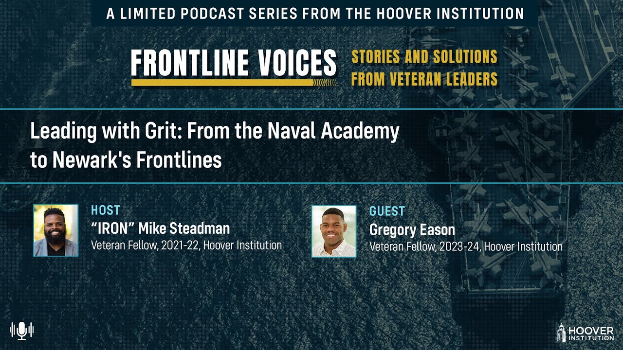Leading with Grit: From the Naval Academy to Newark's Frontlines | Frontline Voices